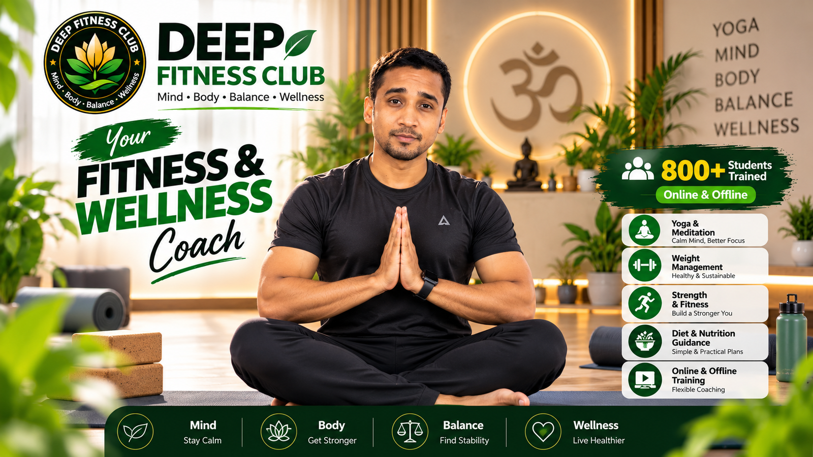 Deep Fitness Club – Mind Body Balance